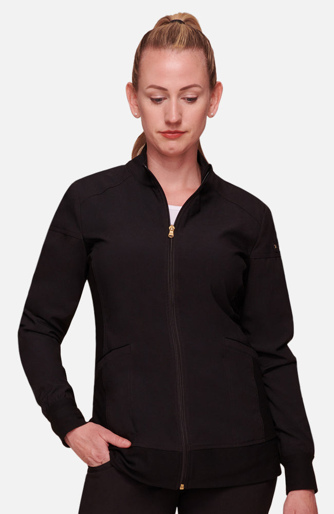 iFlex by Cherokee Zip Scrub Jacket