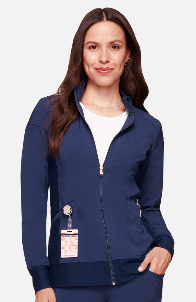 iFlex by Cherokee Zip Scrub Jacket