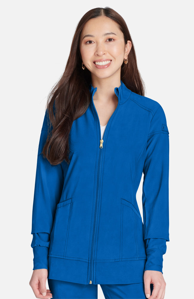 iFlex by Cherokee Zip Scrub Jacket